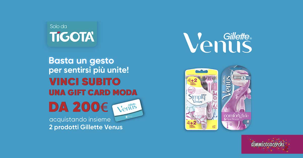 Vinci con Gillette Venus
