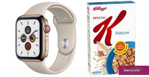 Vinci subito Smart Watch con Kellogg's