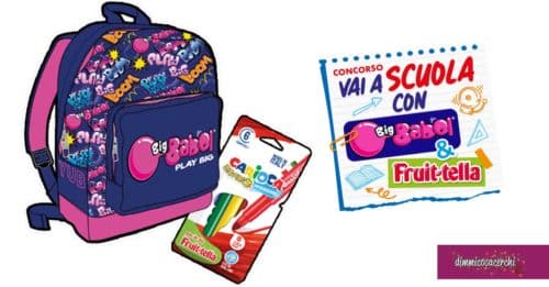 Concorso Big Babol 2020: vinci ogni ora zaini Seven e pennarelli Carioca