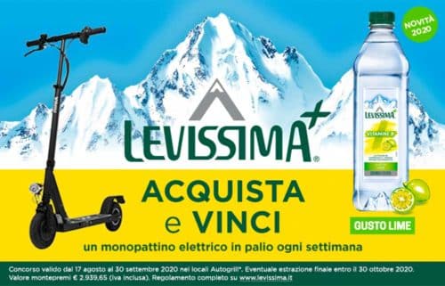 Concorso “Levissima+ e Autogrill”