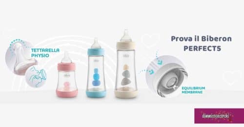 Diventa tester biberon Perfect5 Chicco: candidati gratis 1 Diventa tester biberon Perfect5 Chicco