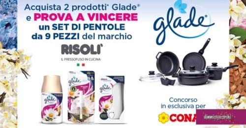 Glade: vinci set pentole Risolì