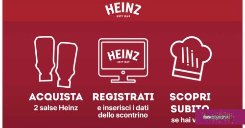 Heinz: vinci una cena con chef