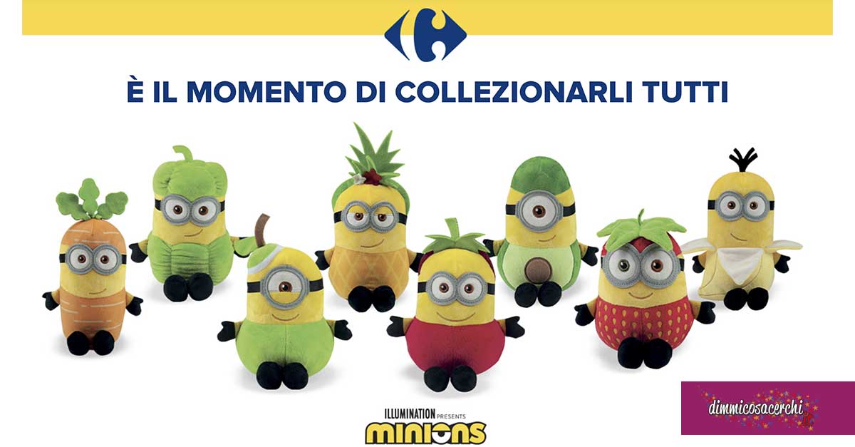 Muñecos minions carrefour outlet