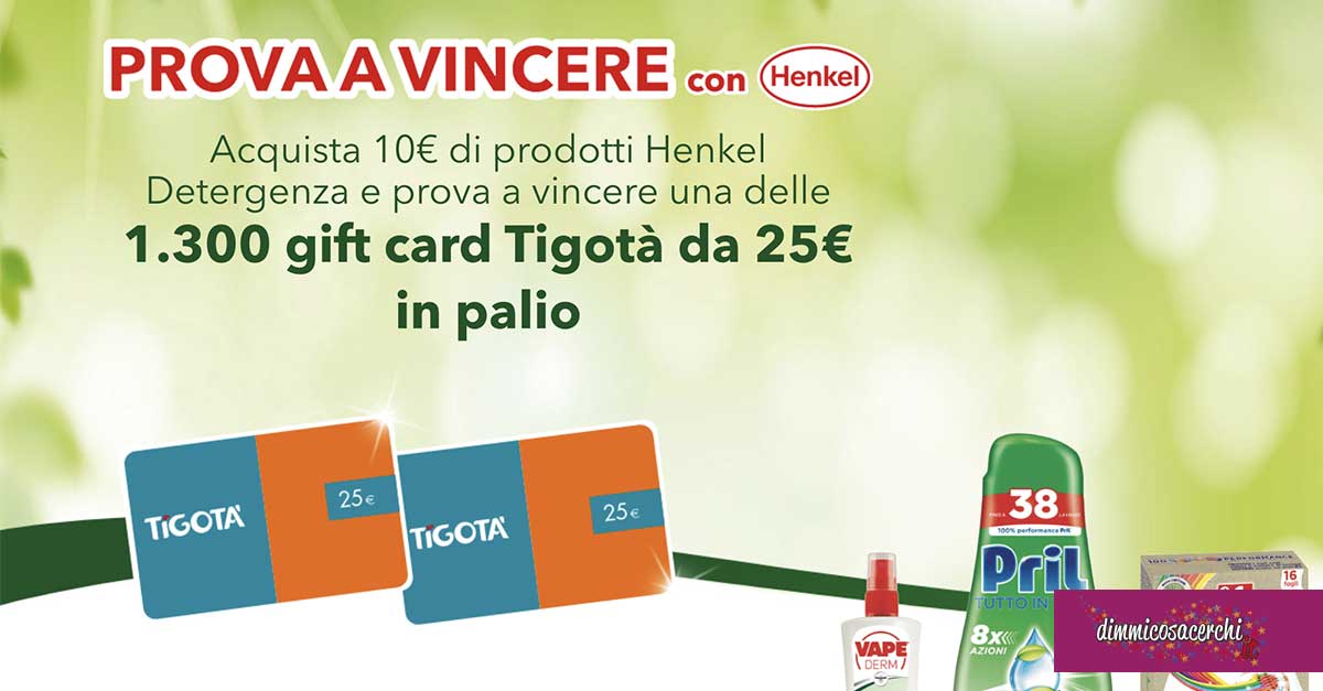 Prova a vincere con Henkel (agosto 2020)