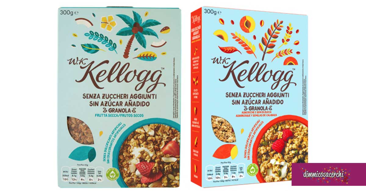 Prova a vincere una fornitura di WK KELLOGG per un anno