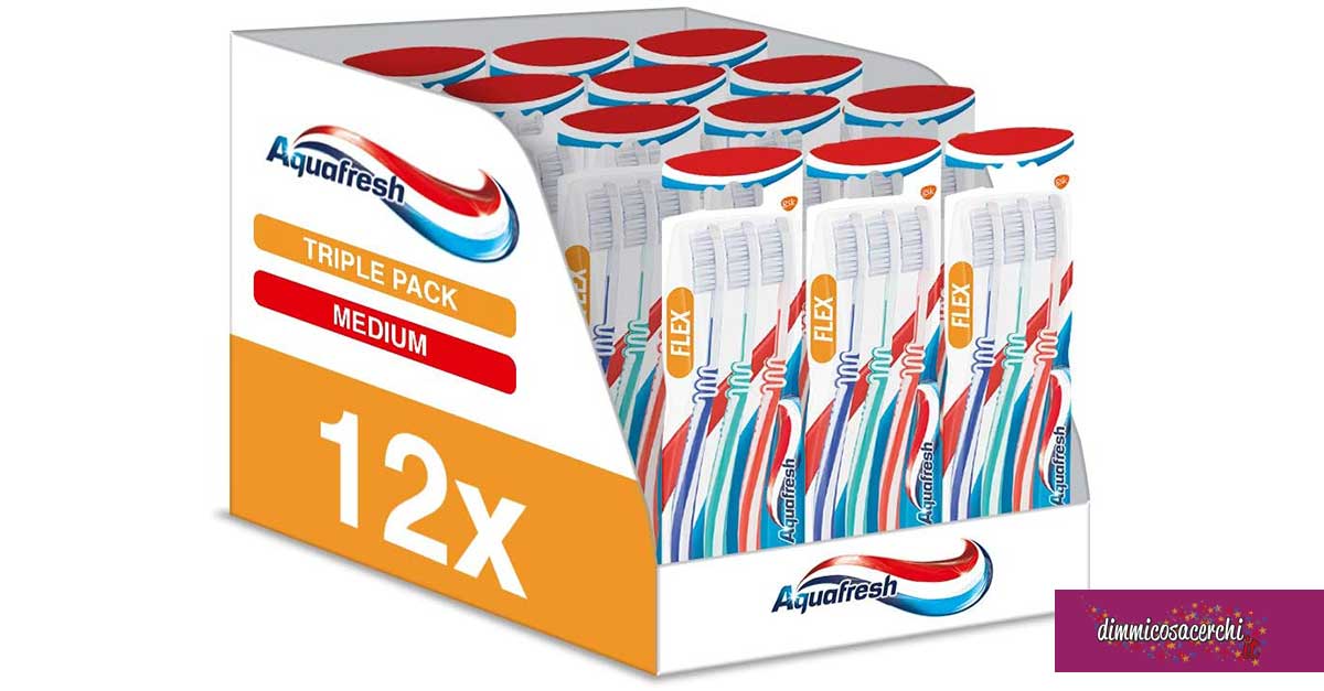 Spazzolini Aquafresh offerta