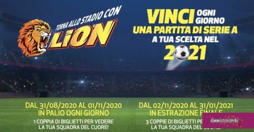 Vinci lo stadio con Lion