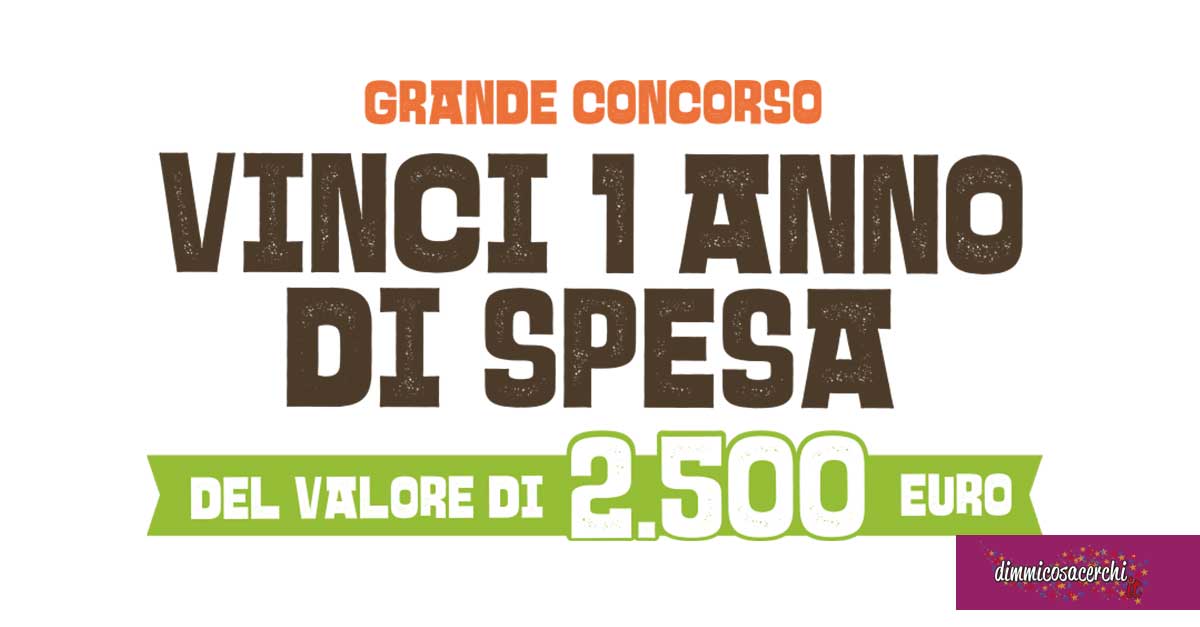 Vinci un anno di spesa
