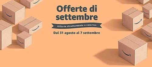 Amazon offerte di settembre