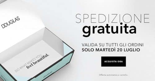 douglas spedizione gratuita douglas spedizione gratuita