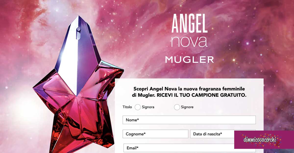 Campione omaggio Angel Nova Mugler