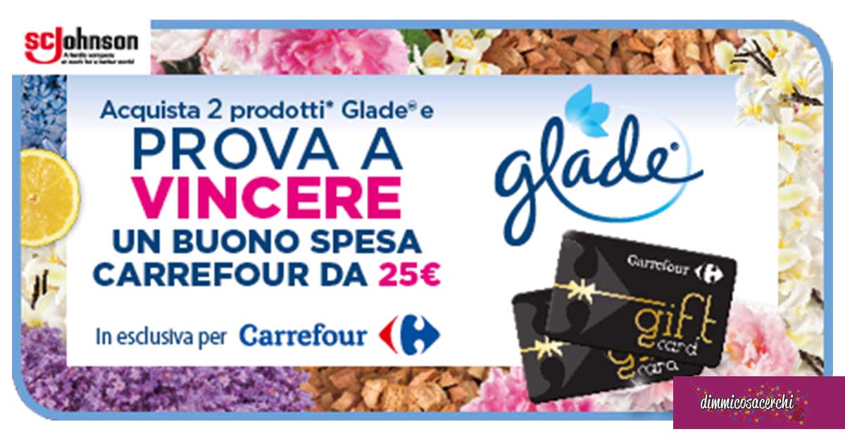 Concorso Glade e Carrefour