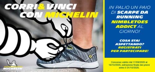 Corri e vinci con Michelin
