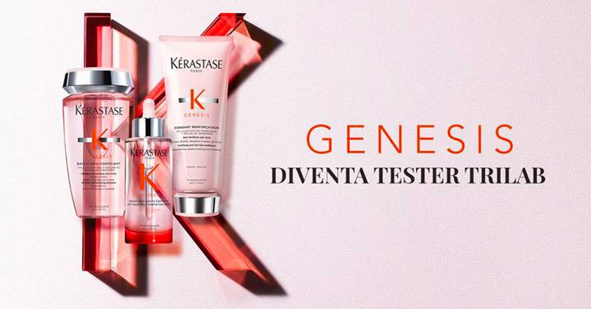 Diventa tester Kérastase Genesis con Trilab