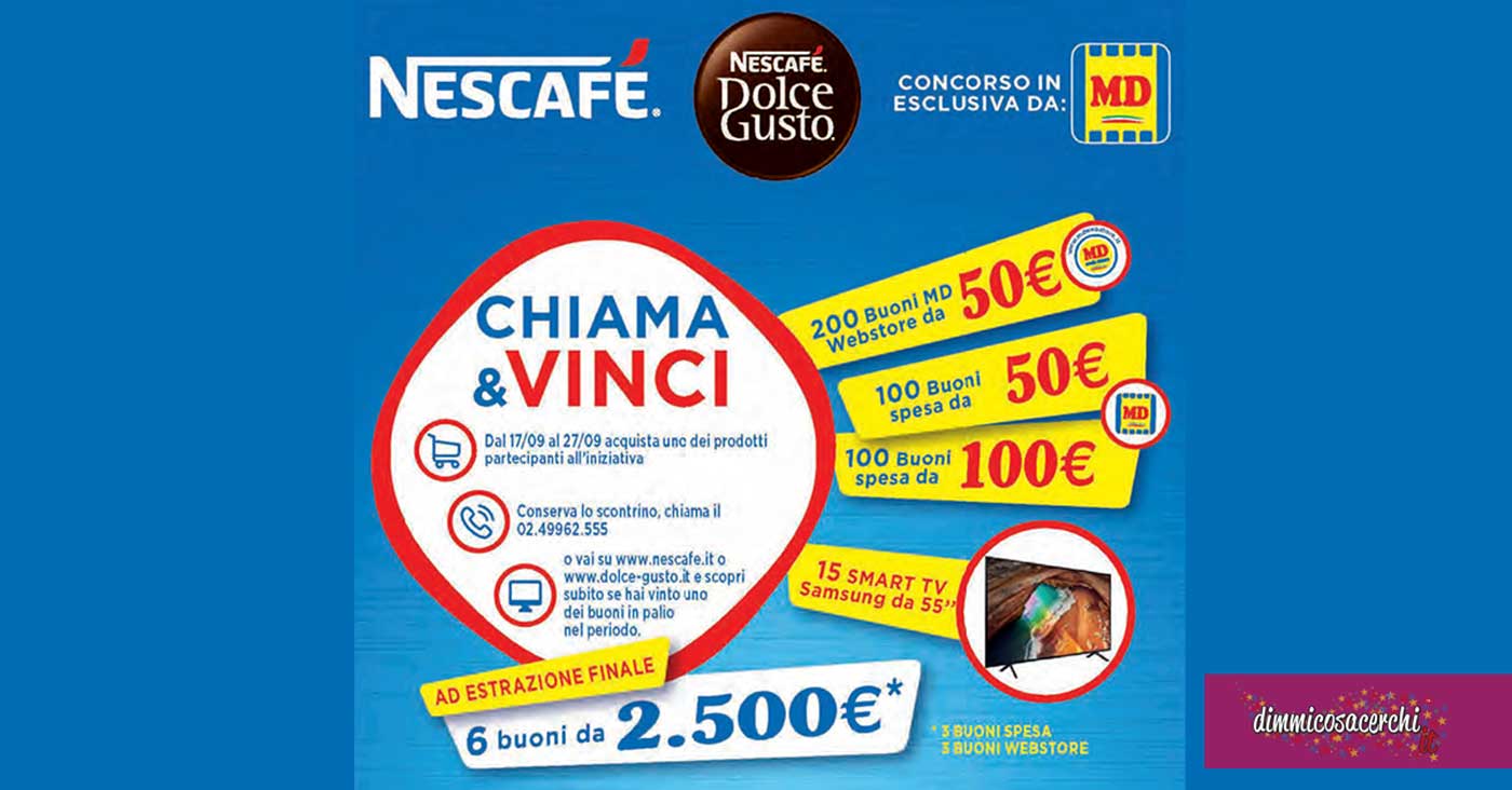 Nescafè "Chiama e Vinci"