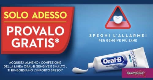 Oral-B gengive e smalto "provalo gratis