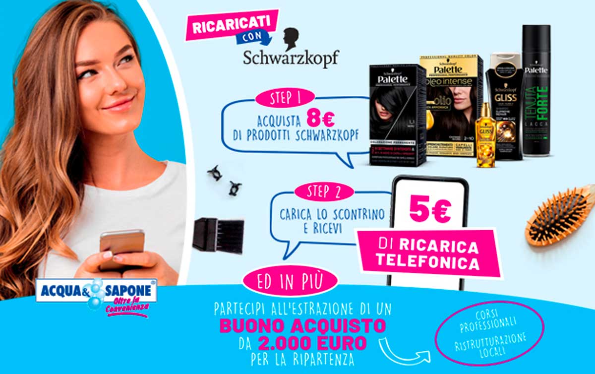 Ricaricati con Schwarzkopf