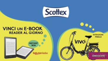 Scottex: vinci e-book e bicicletta Vivo Bike