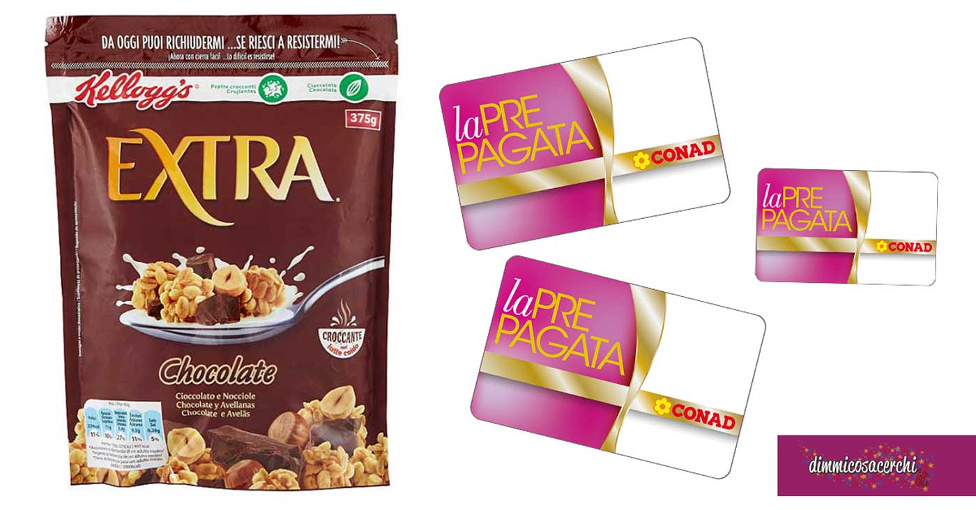 Vinci subito un buono spesa con Kellogg's Extra e Barretta