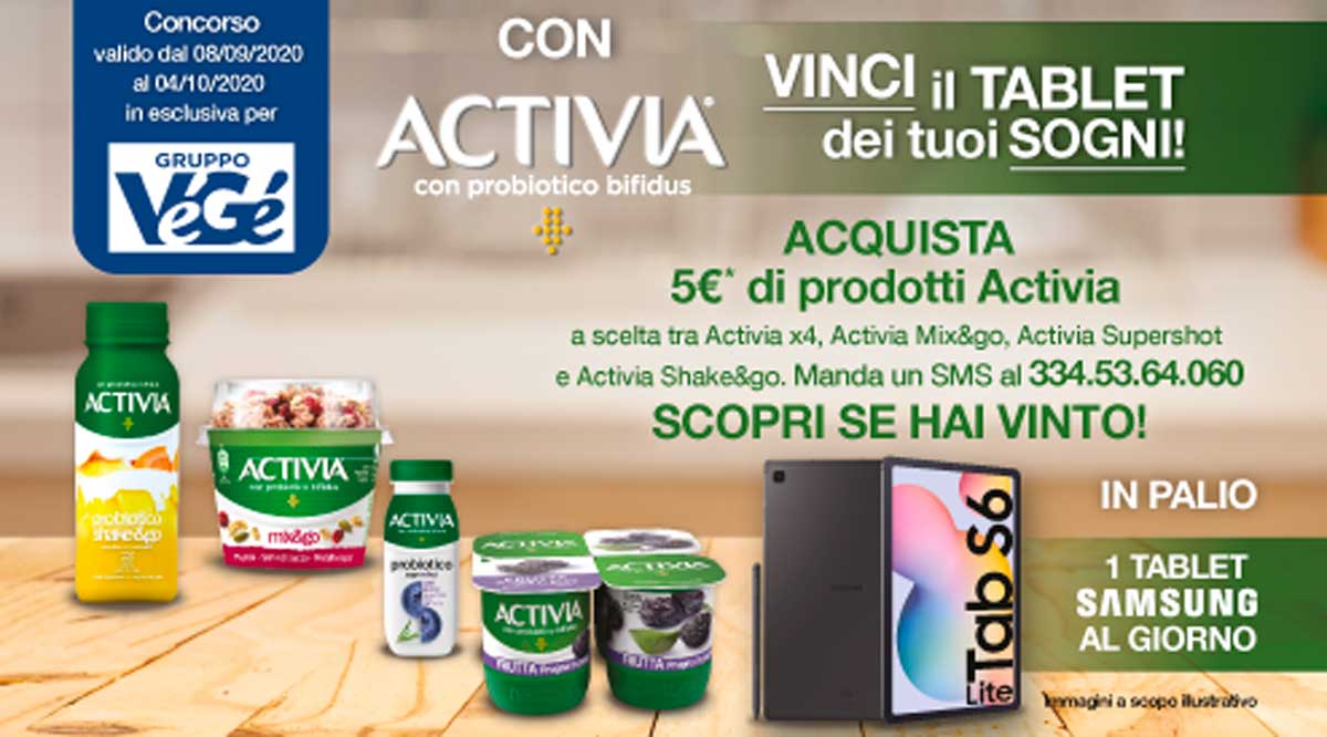 Vinci tablet Activia