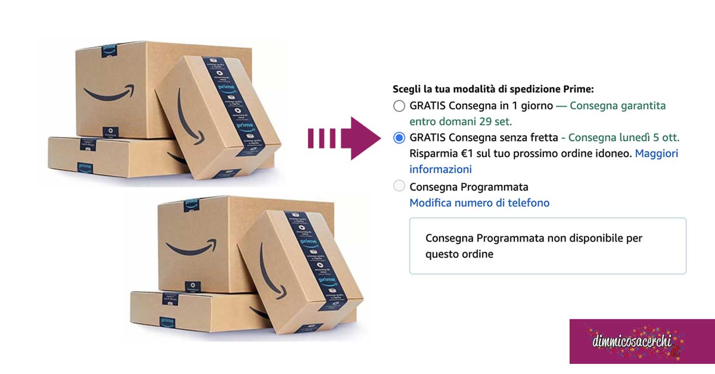 Amazon "Consegna Senza Fretta"