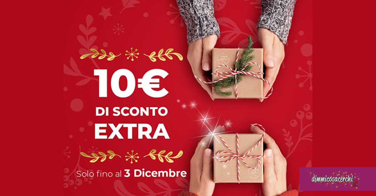 Buono sconto 10 euro Bottega Verde