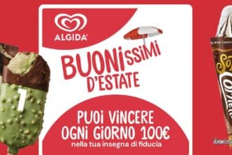 concorso Algida Buonissimi d'Estate 2026 vinci buoni spesa 100 euro VéGé