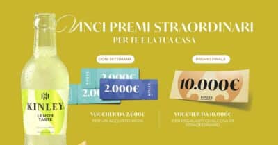 concorso Kinley Sfida l'Ordinario 2026 instant win voucher arredamento casa
