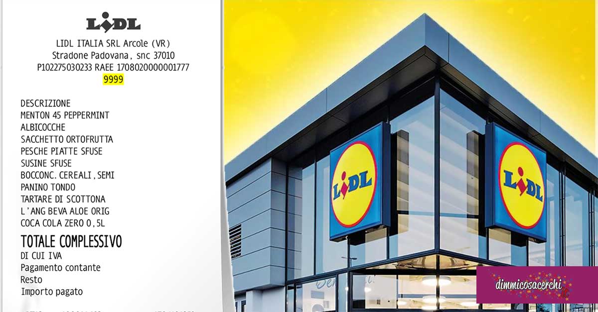 Concorso LIDL "La tua opinione conta"