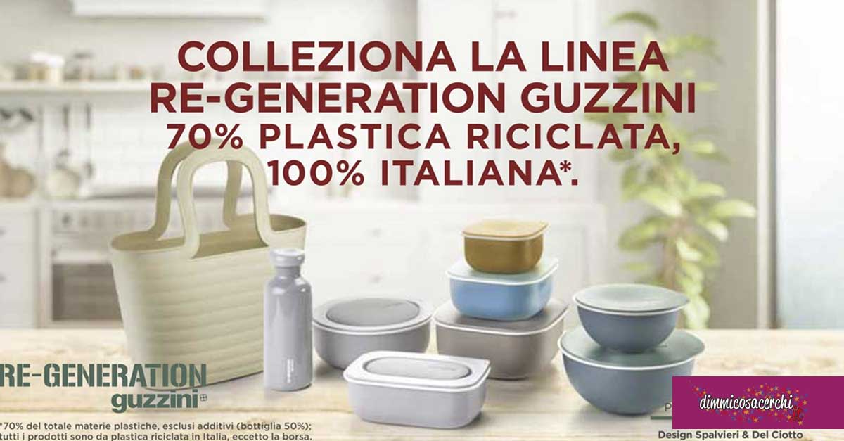 raccolta bollini Re-Generation Guzzini