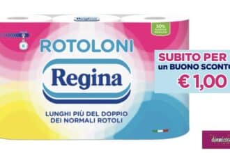 Buoni sconto Rotoloni Regina