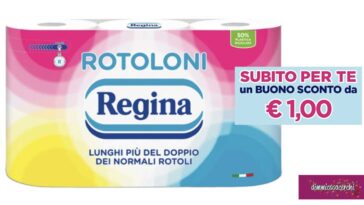 Buoni sconto Rotoloni Regina