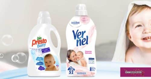 Diventa tester Bio Presto Baby e Vernel Carezza Delicata