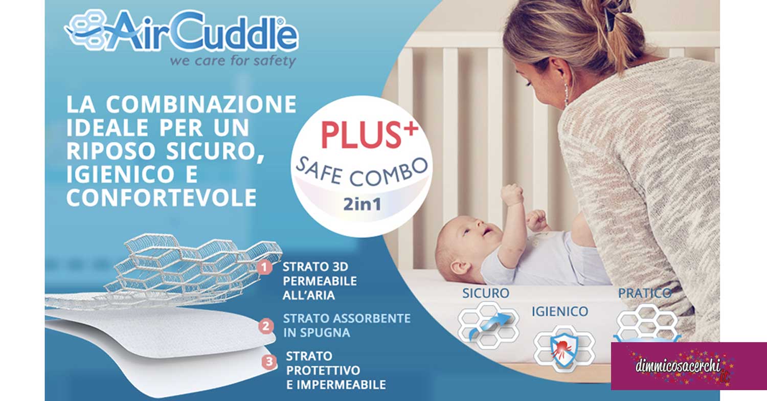 Diventa tester Materasso e coprimaterasso Plus Safe Combo 2in1 AirCuddle