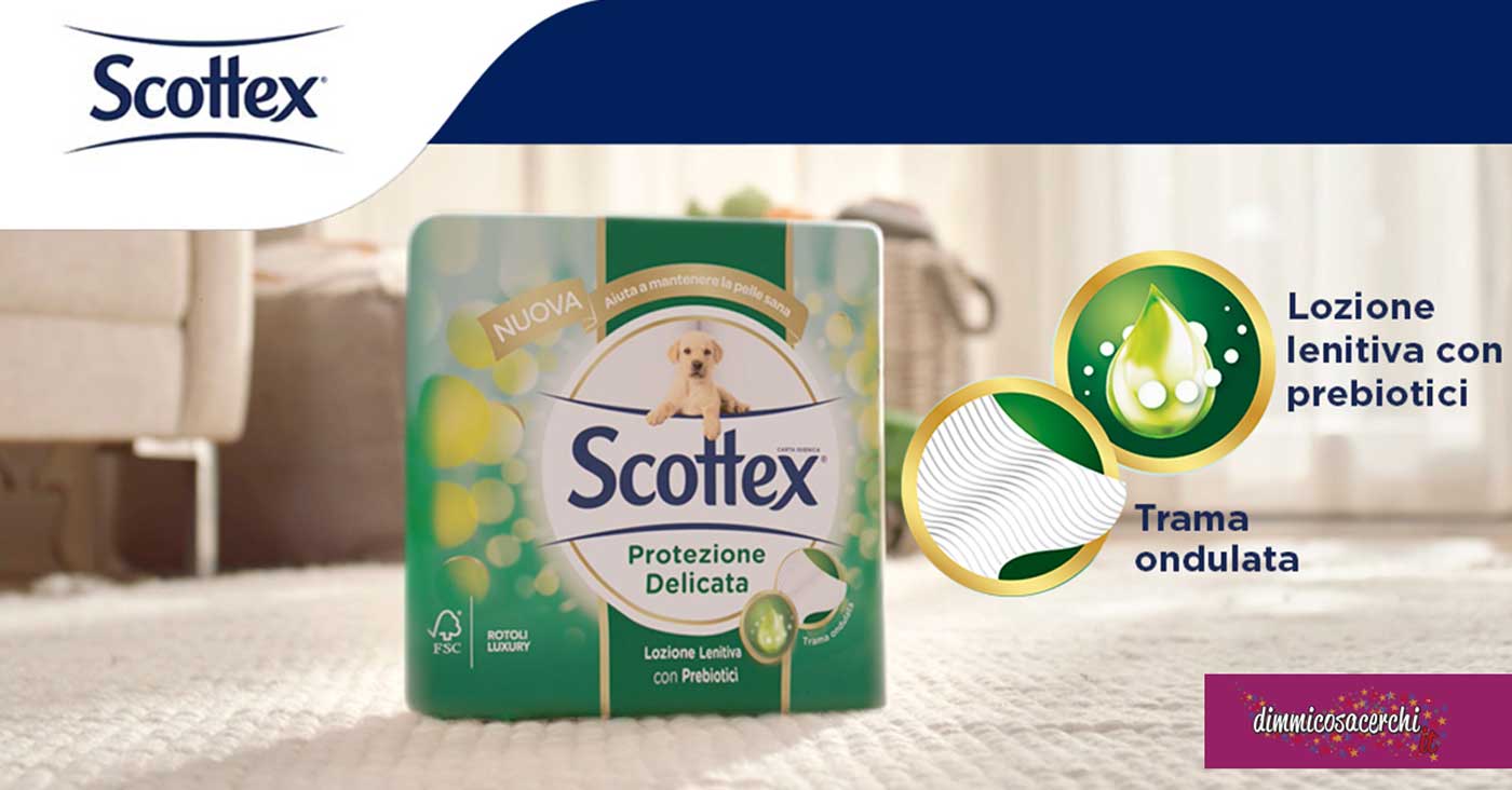 Scottex Protezione Delicata: diventa tester