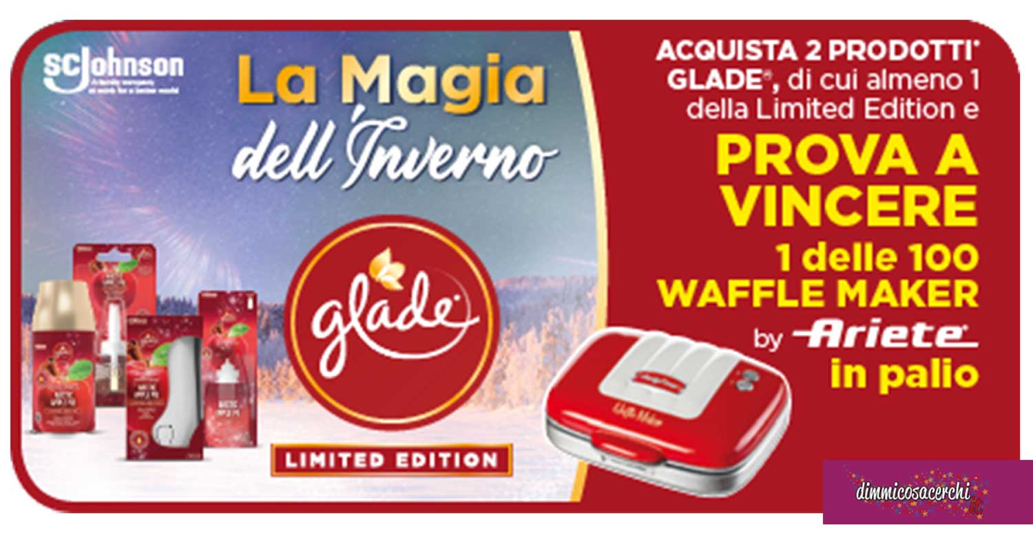 Vinci macchina per waffle con Glade