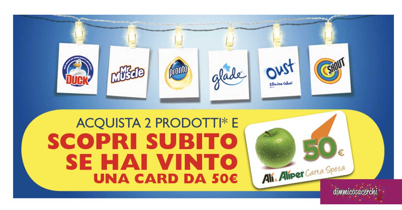Vinci una Gift Card Alì