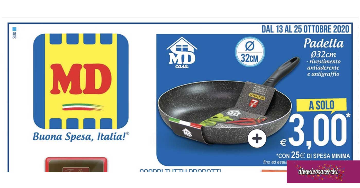md padella tre euro