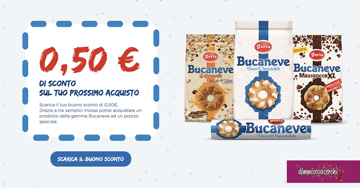 Buoni sconto Bucaneve