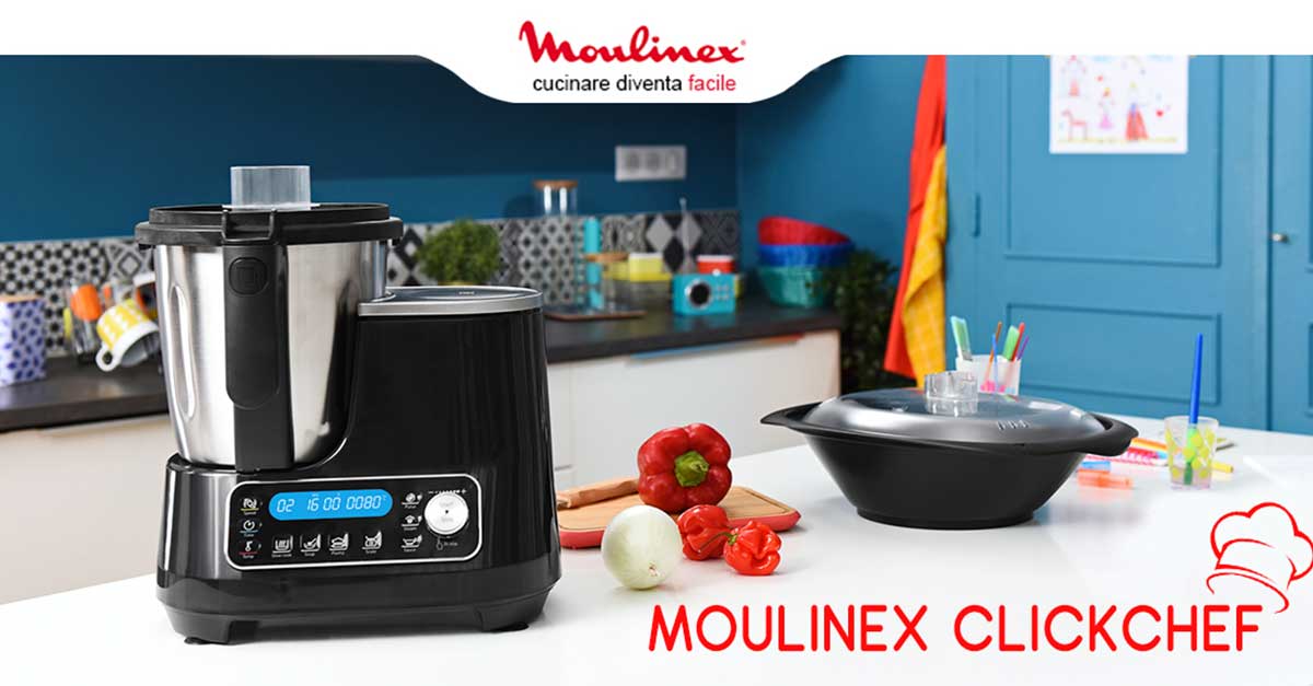 Click Chef di Moulinex: diventa tester