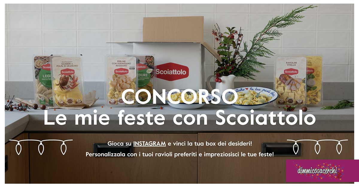 Concorso "Le tue feste con Scoiattolo"