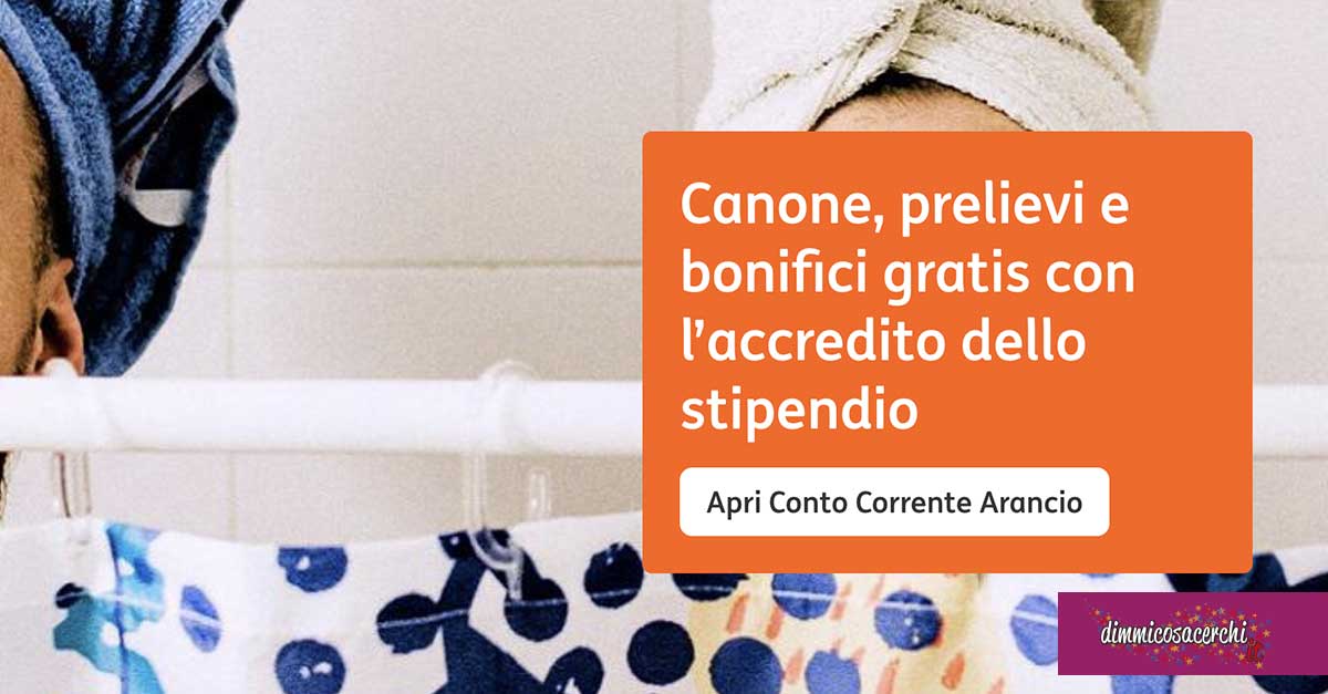 Conto corrente arancio