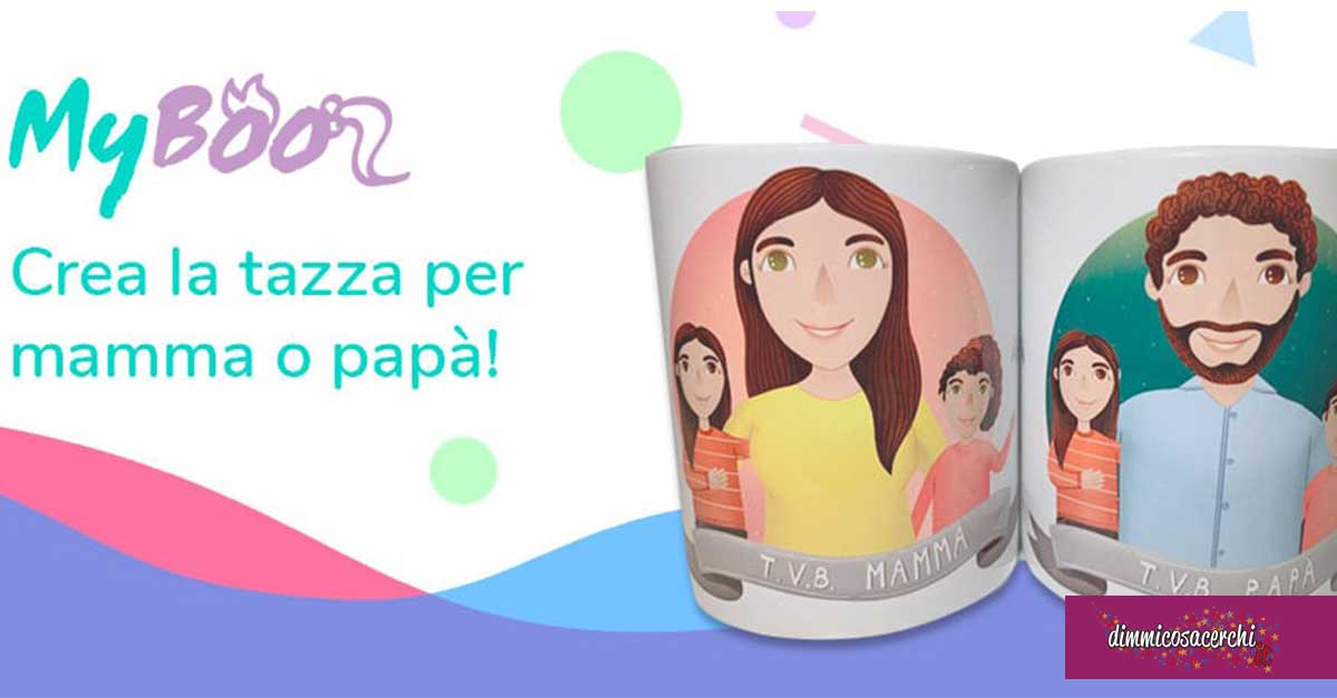 Diventa tester Tazza personalizzata con MyBoo