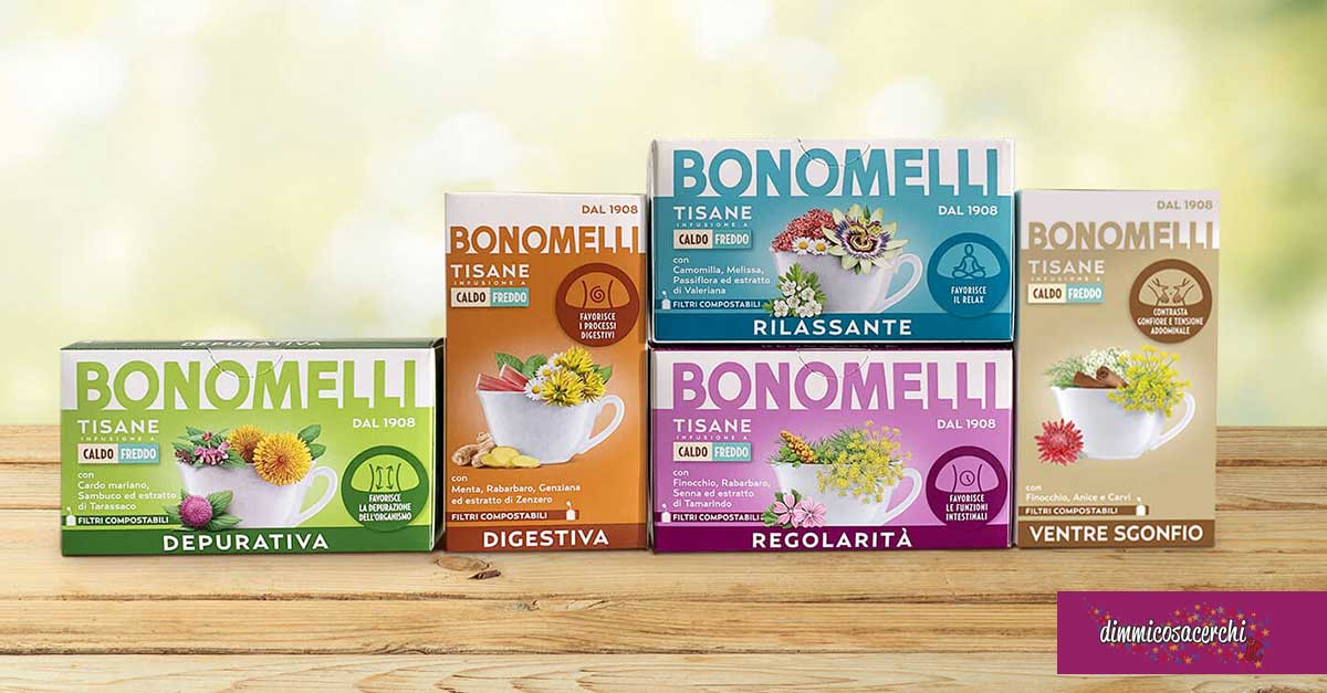 Diventa tester delle Tisane Bonomelli