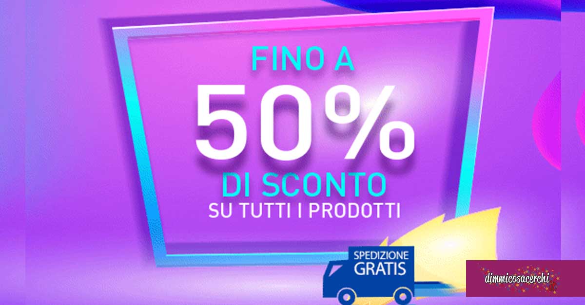 Nestlè salute spedizione gratuita e 50% di sconto