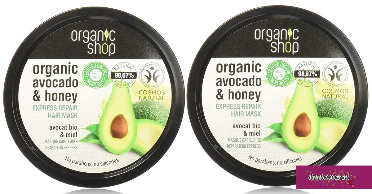 Organic Shop, maschera per capelli