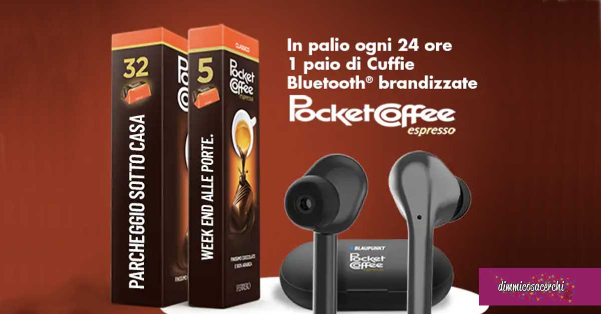 Pocket Coffee "Caricati di piacere