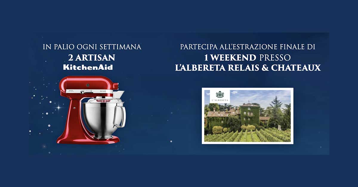 San Pellegrino: vinci esperienze stellari e KitchenAid