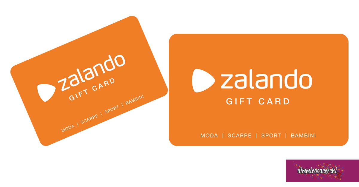 Vinci gift card Zalando con Fastweb